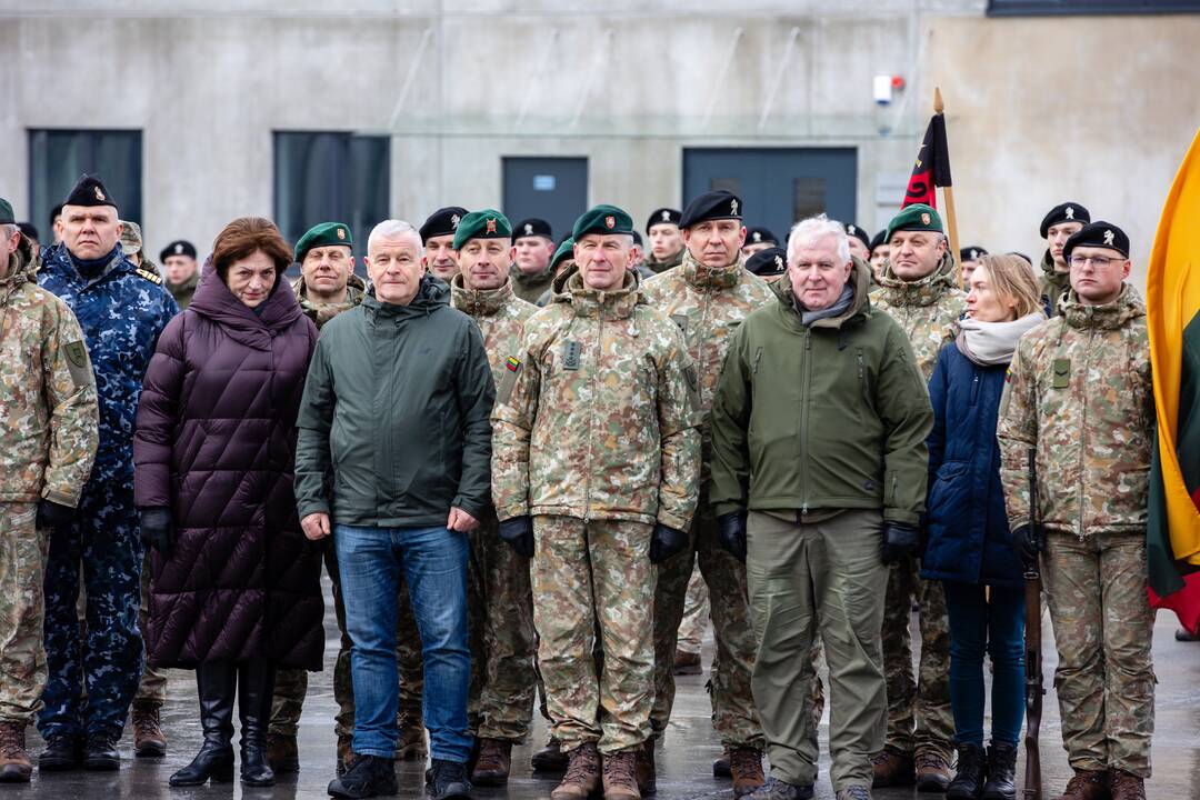 Šilalės rajone atidarytas karinis miestelis