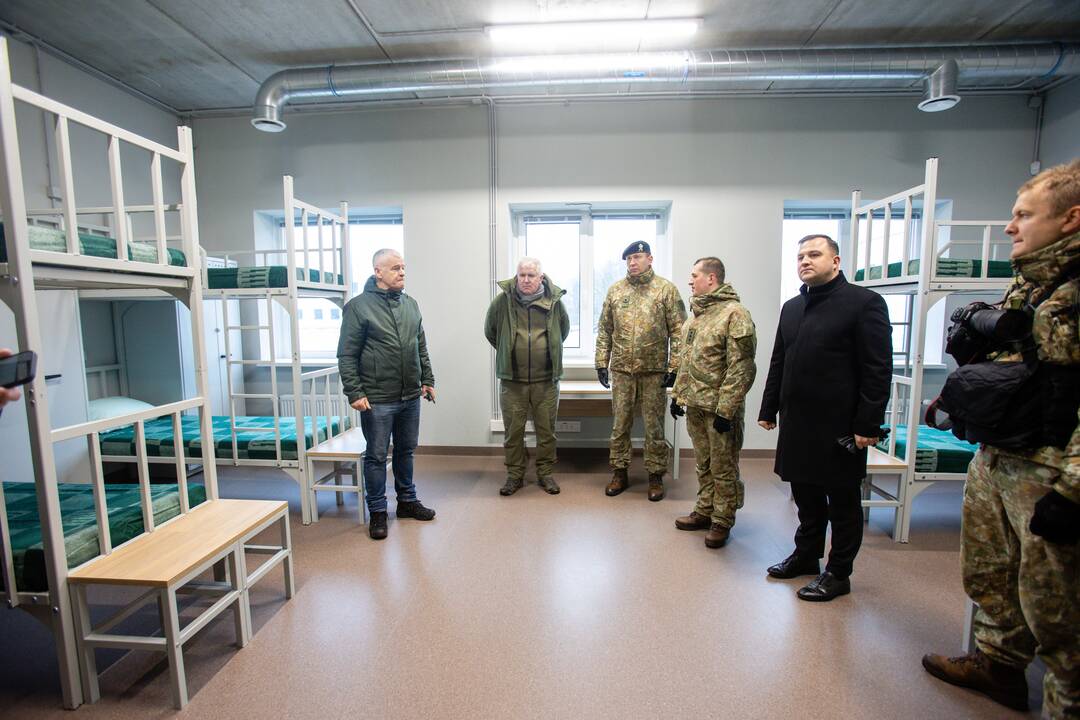 Šilalės rajone atidarytas karinis miestelis
