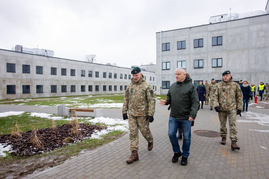 Šilalės rajone atidarytas karinis miestelis