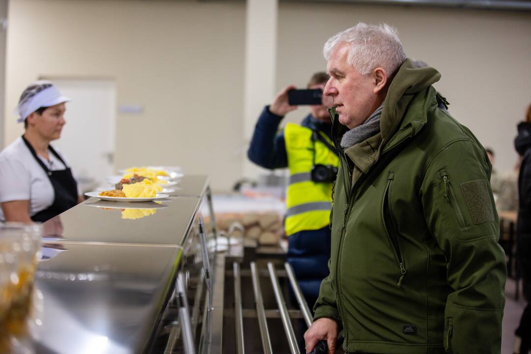 Šilalės rajone atidarytas karinis miestelis