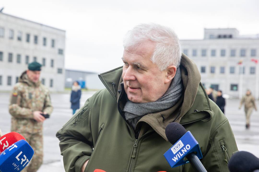 Šilalės rajone atidarytas karinis miestelis