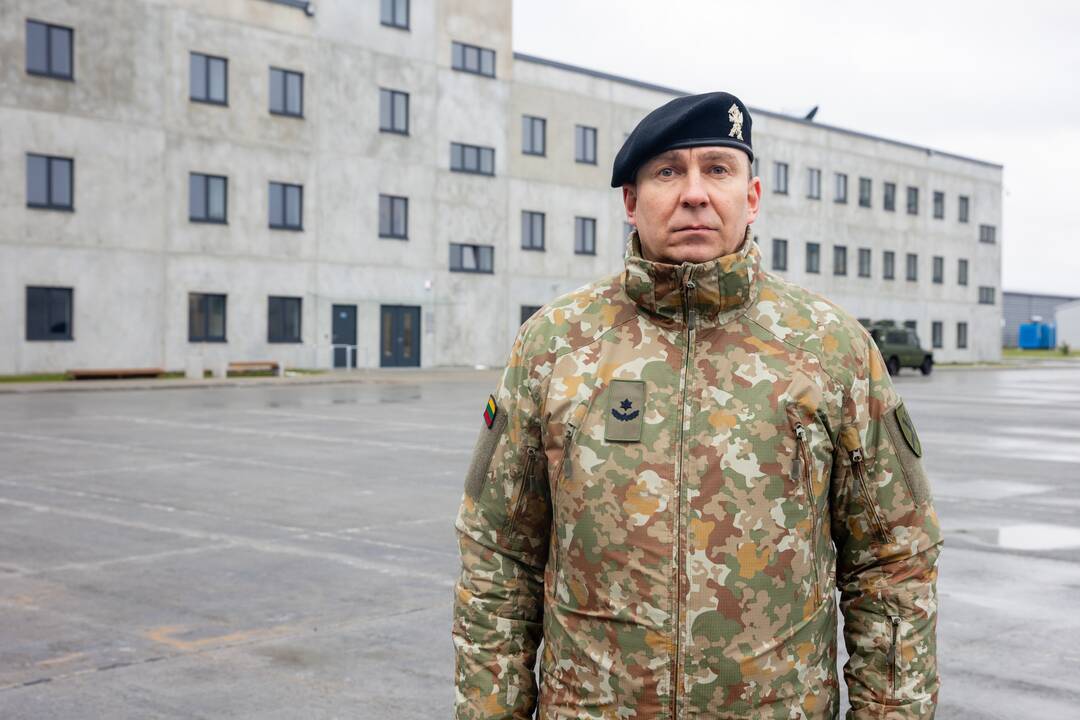 Šilalės rajone atidarytas karinis miestelis