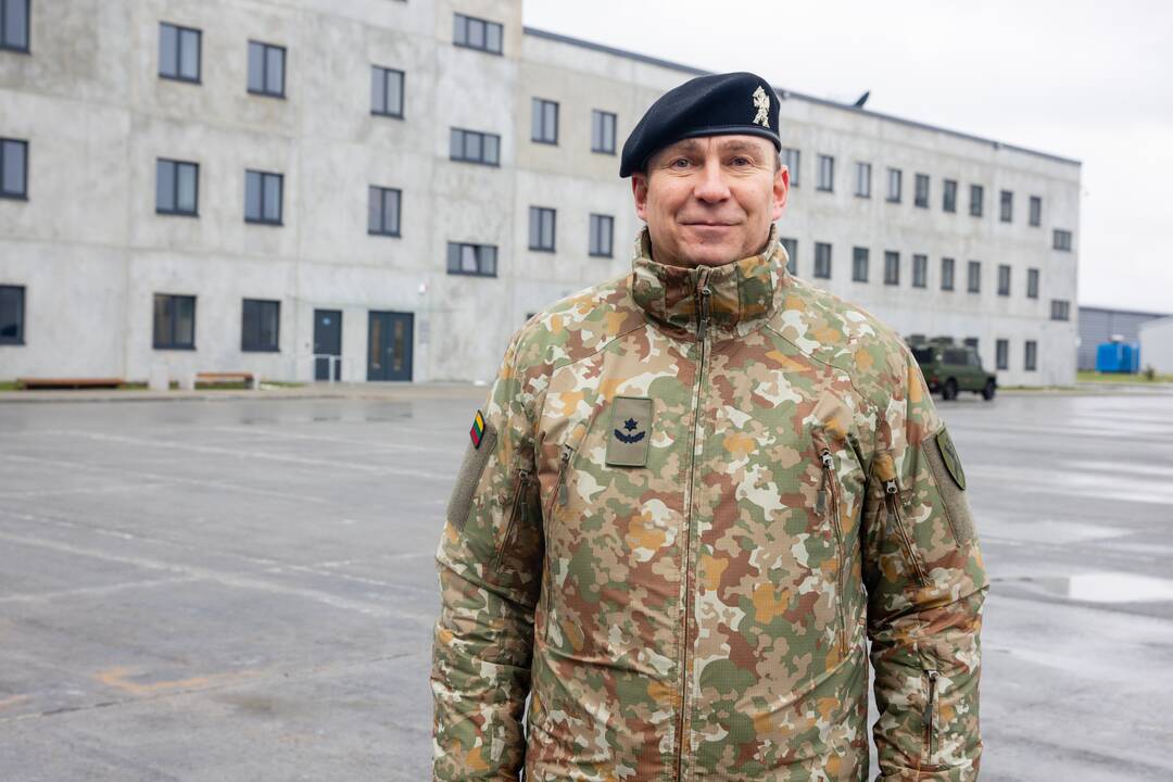 Šilalės rajone atidarytas karinis miestelis