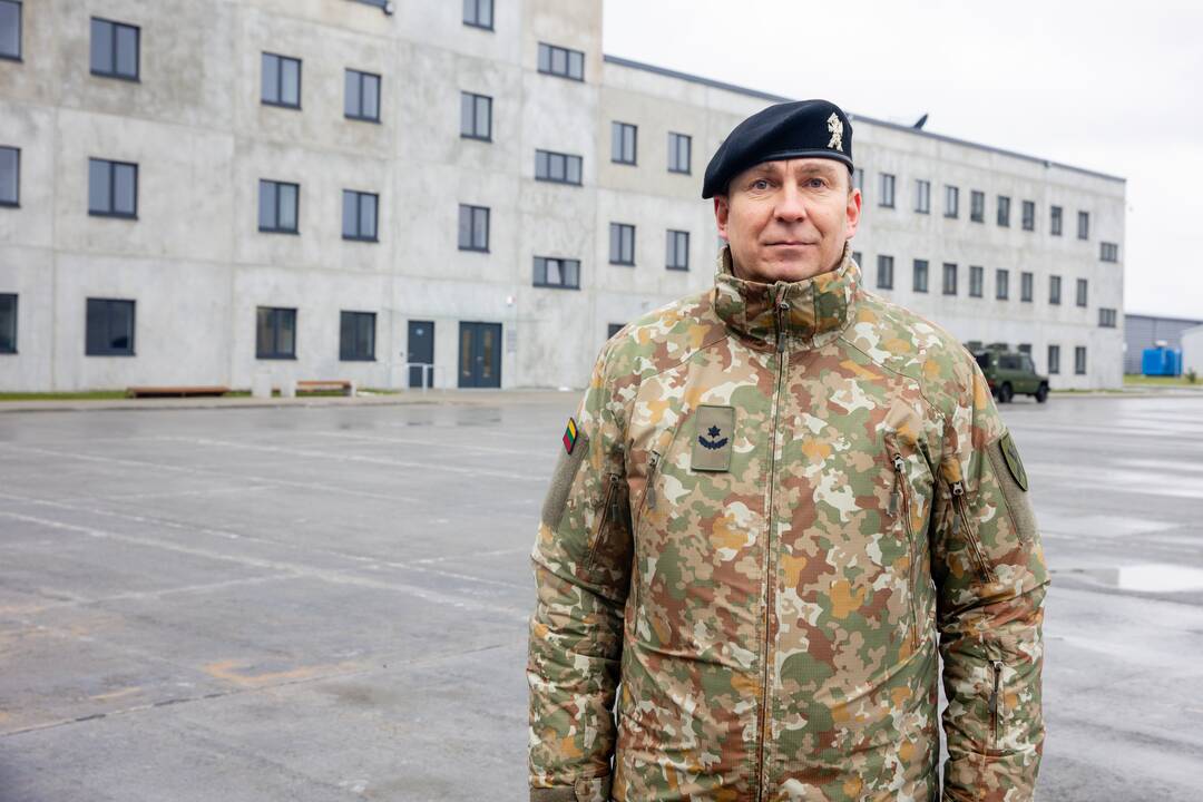 Šilalės rajone atidarytas karinis miestelis
