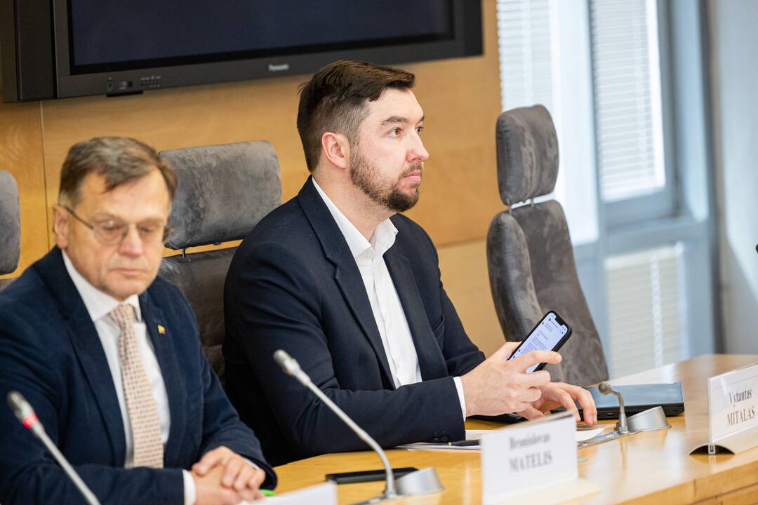 Seimo komisijos dėl VSD pranešėjo informacijos spaudos konferencija