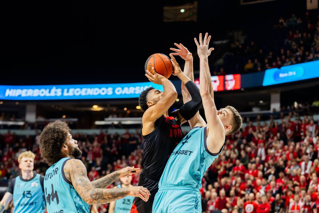 LKL rungtynės: Vilniaus „Rytas“ – Vilniaus „Wolves“