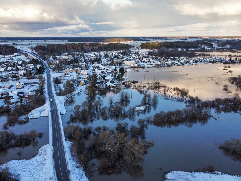 Potvyniai Vakarų Lietuvoje