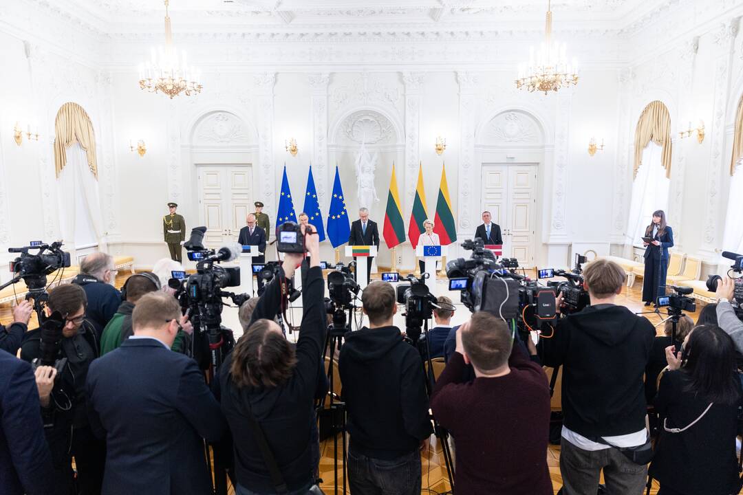 Susitiko Lietuvos, Lenkijos, Estijos, Latvijos ir Europos Komisijos vadovai