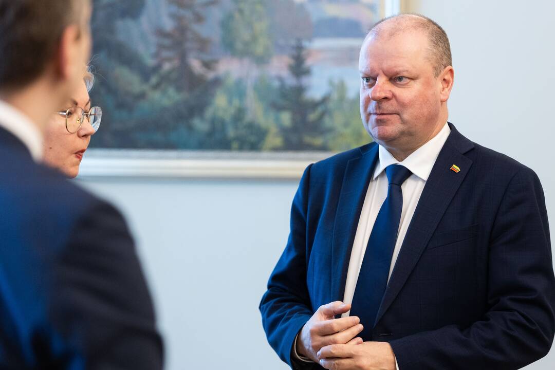 Prezidentas susitiko su partijų lyderiais