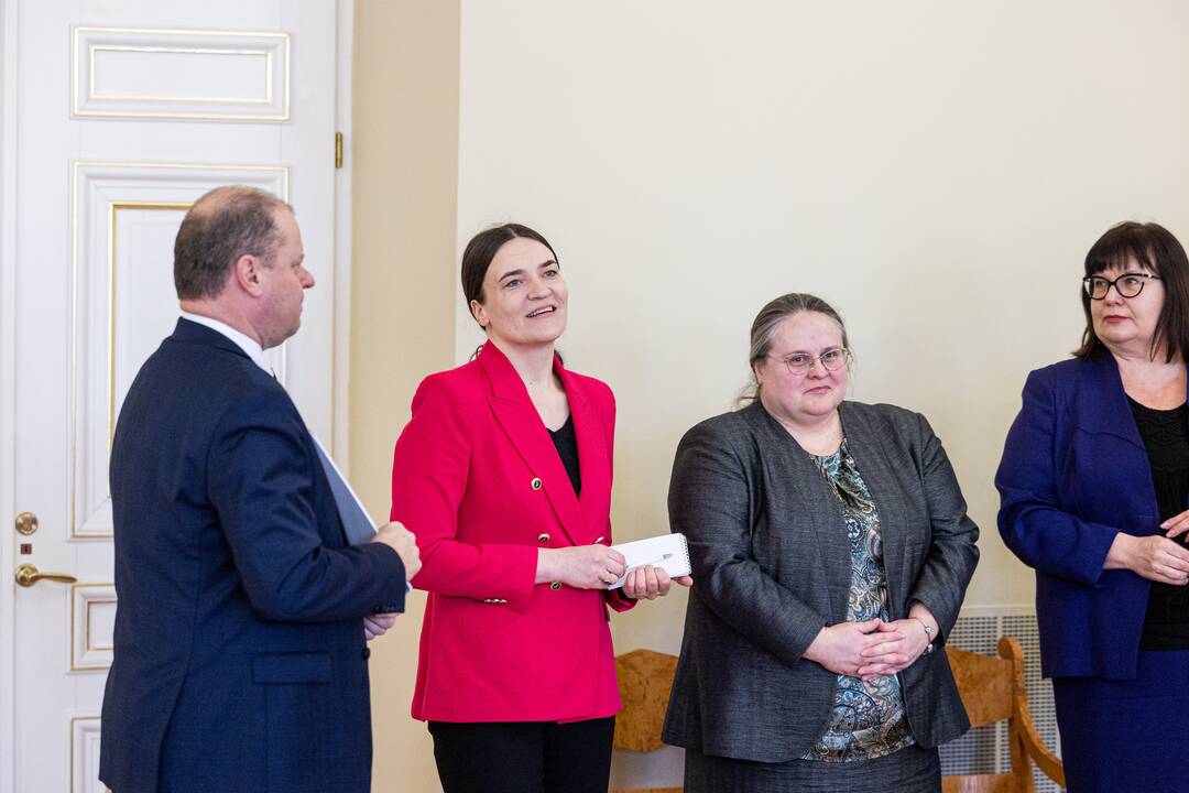 Prezidentas susitiko su Seimo valdyba
