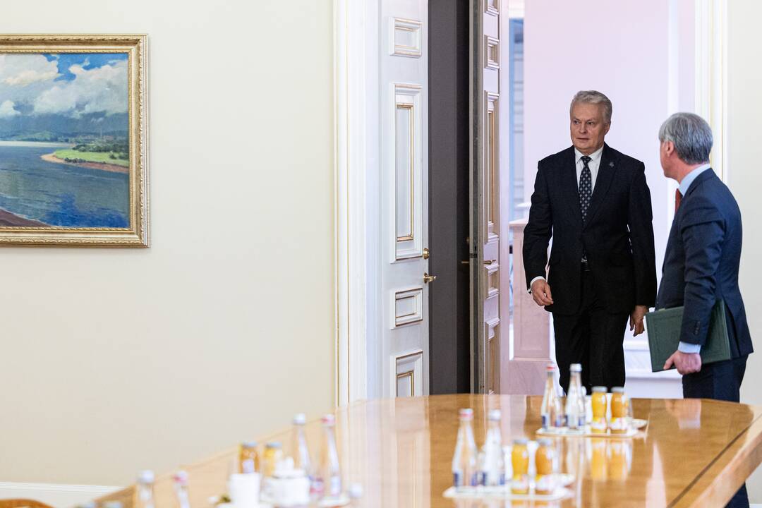 Prezidentas susitiko su Seimo valdyba