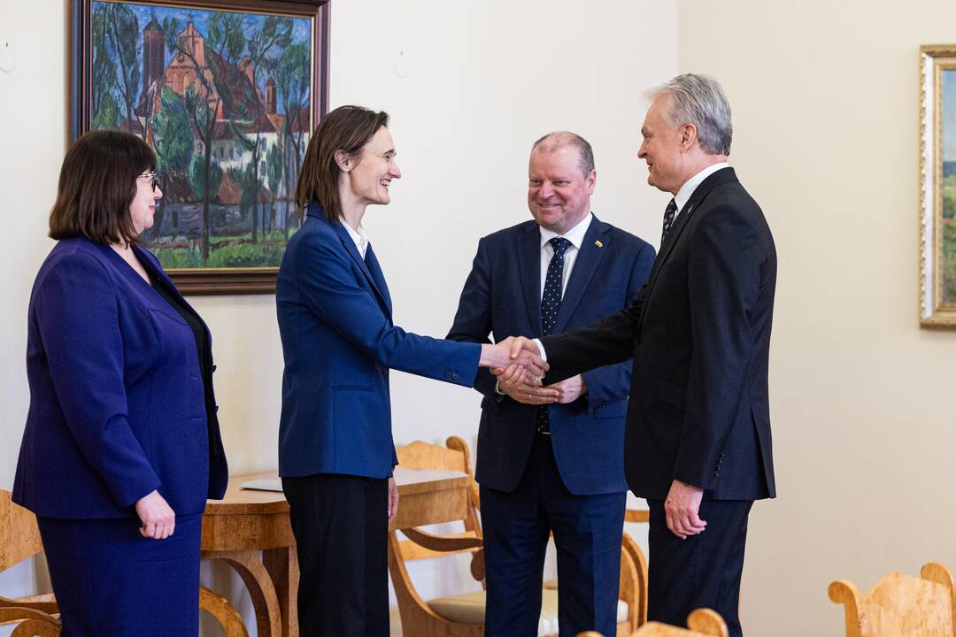 Prezidentas susitiko su Seimo valdyba
