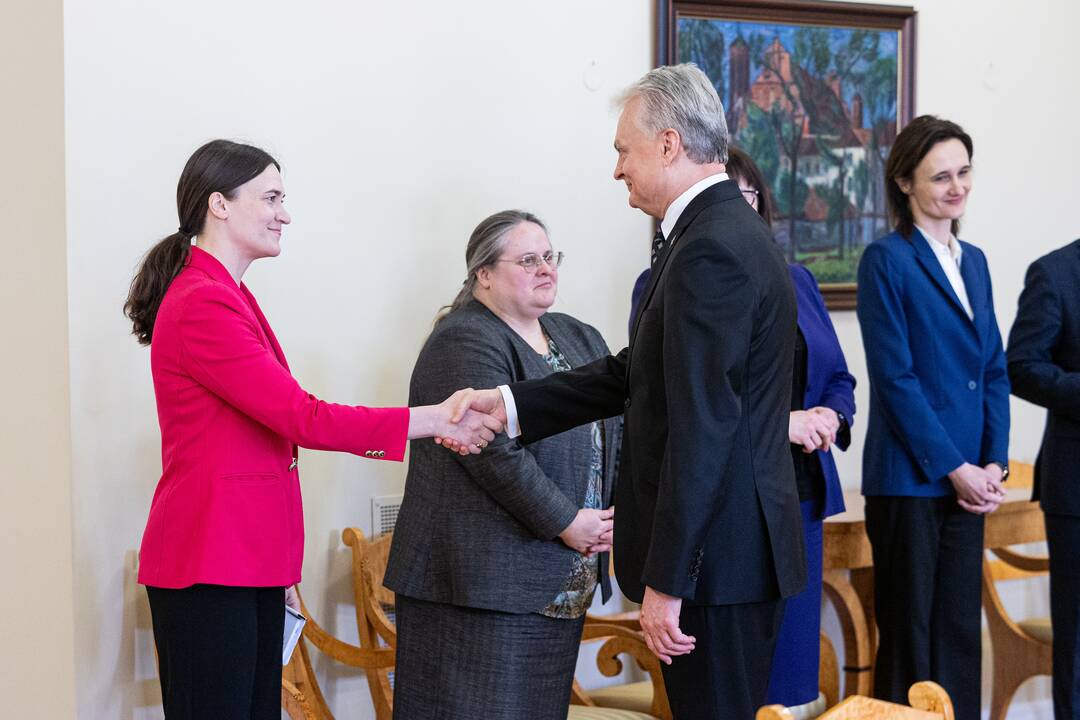 Prezidentas susitiko su Seimo valdyba