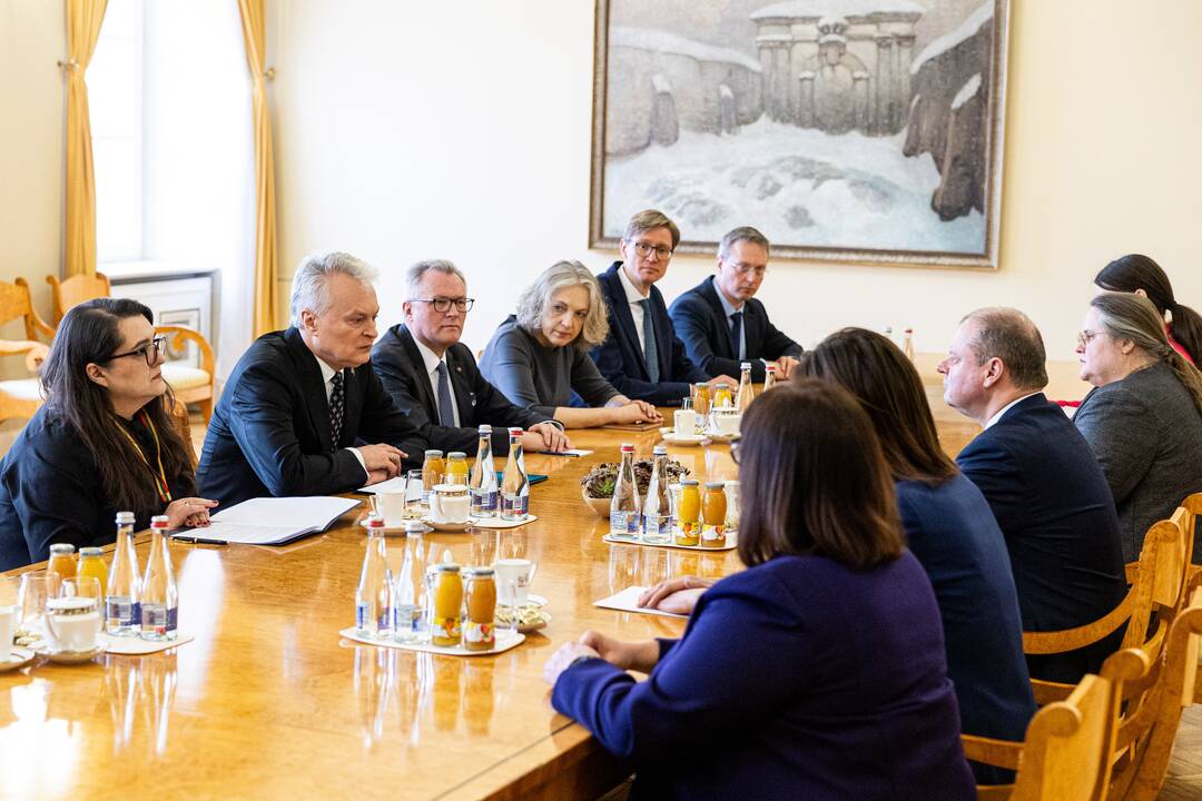 Prezidentas susitiko su Seimo valdyba