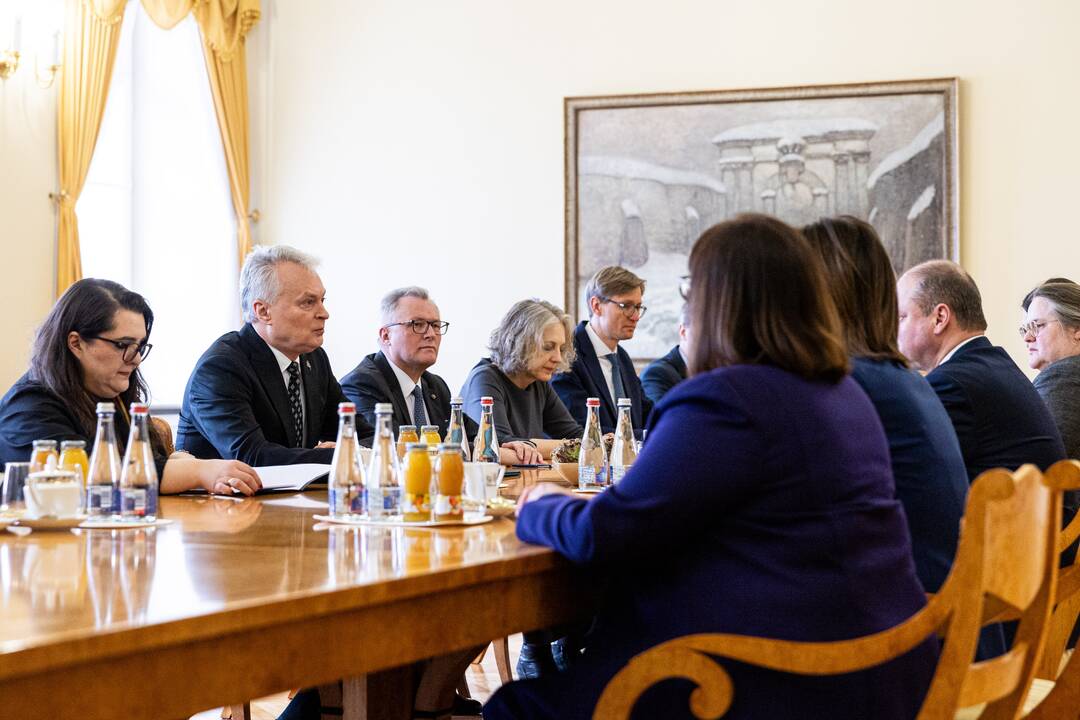 Prezidentas susitiko su Seimo valdyba
