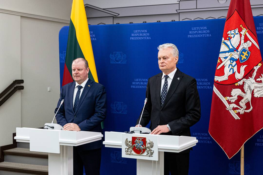 Prezidentas susitiko su Seimo valdyba