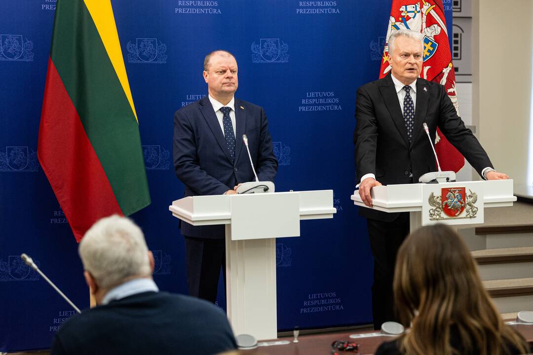 Prezidentas susitiko su Seimo valdyba