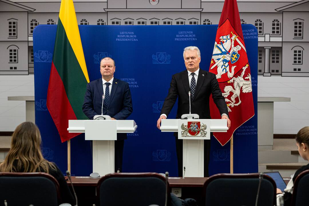 Prezidentas susitiko su Seimo valdyba