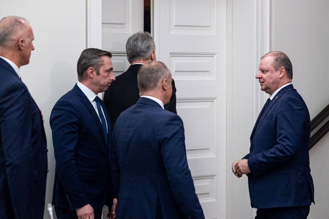 Prezidentas susitiko su Seimo valdyba