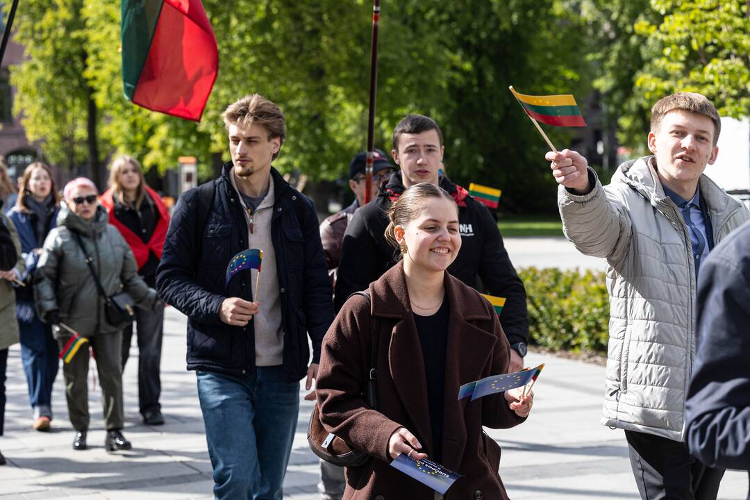 Eitynės, skirtos Šumano deklaracijos metinėms ir Europos dienai paminėti
