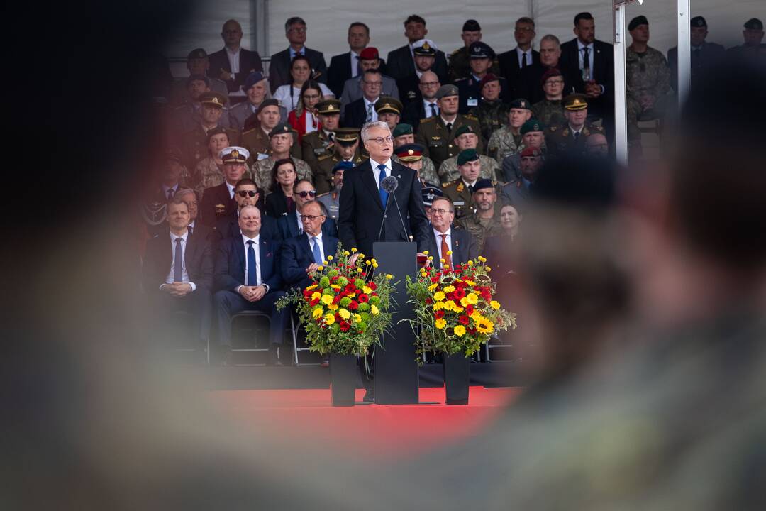 Vokietijos 45-osios šarvuotosios brigados inauguracija