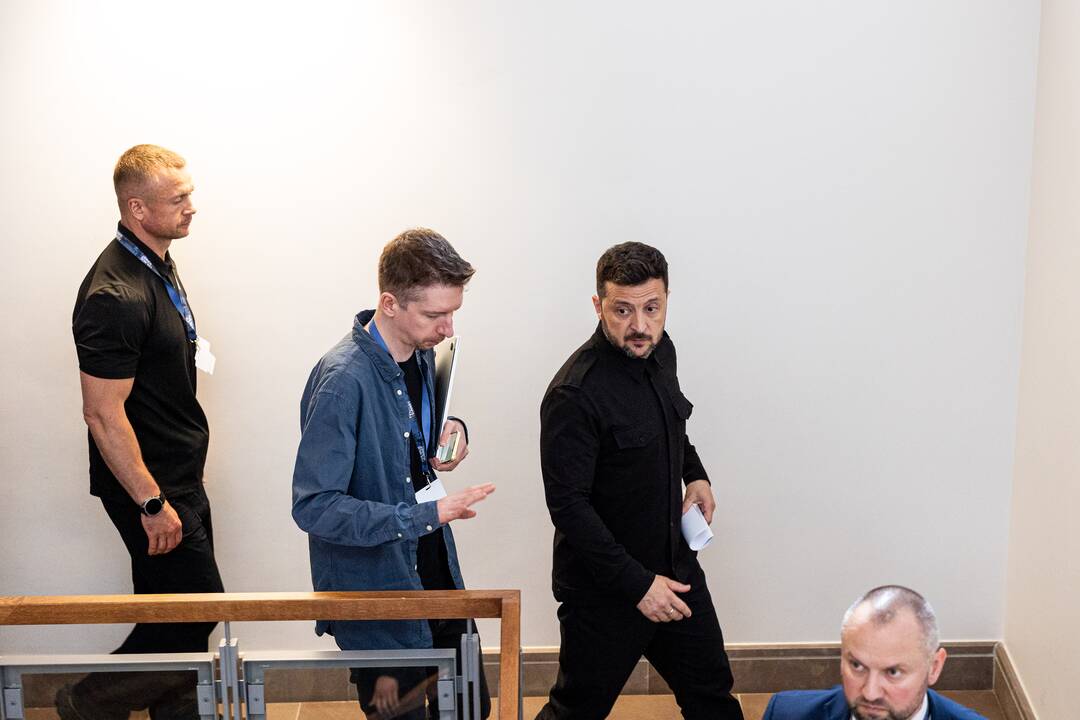 Vilniaus viršūnių susitikimo spaudos konferencija