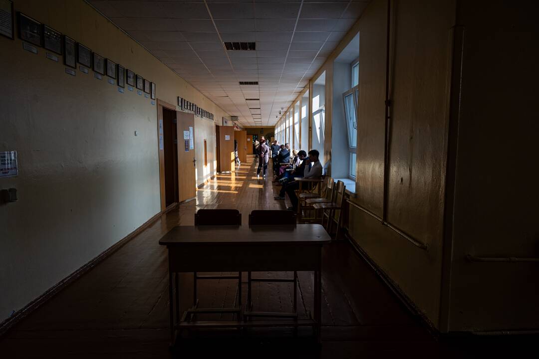 Abiturientai laiko valstybinį lietuvių kalbos egzaminą
