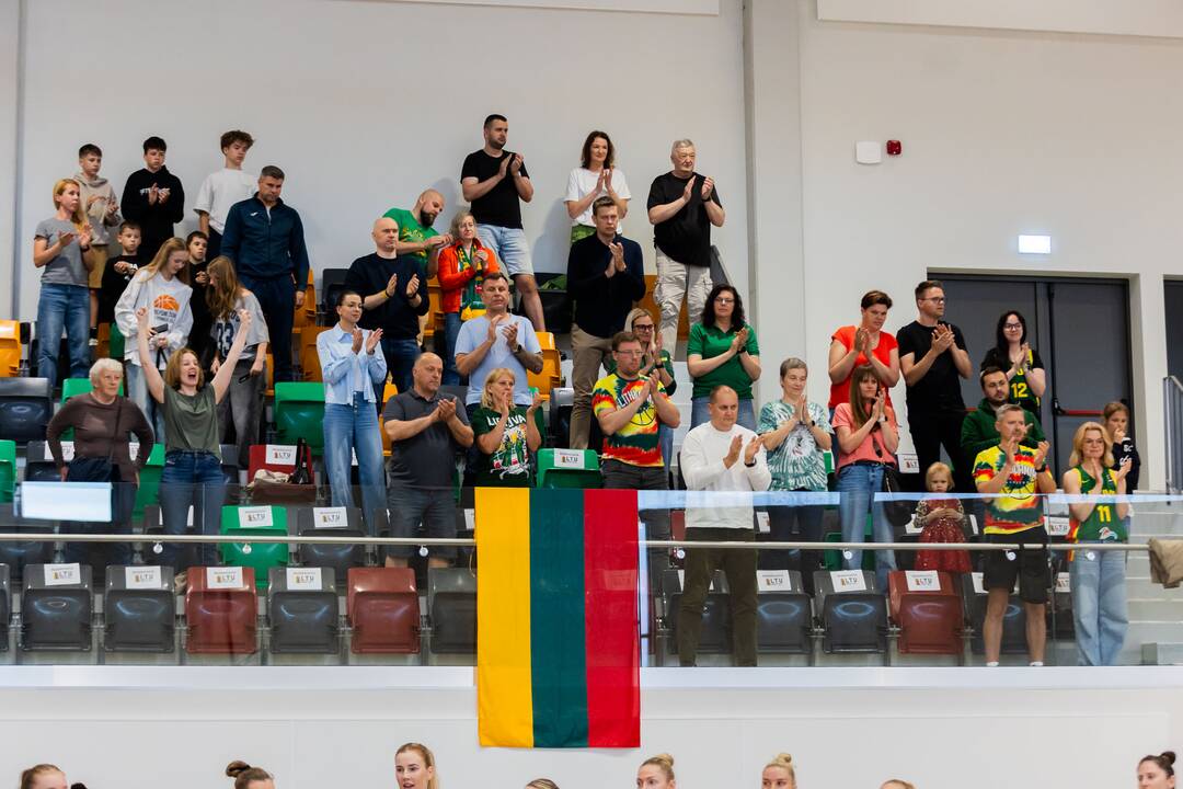Kontrolinės moterų krepšinio rinktinės rungtynės: Lietuva – Švedija