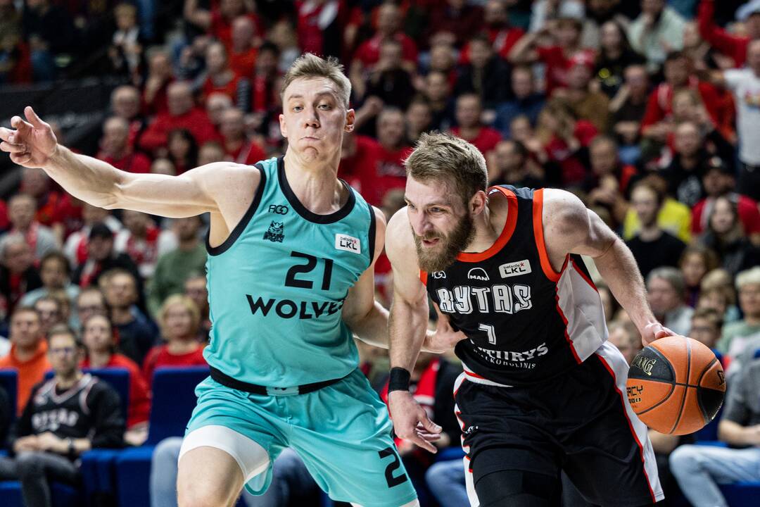 LKL rungtynės: Vilniaus „Rytas“ - „Wolves“
