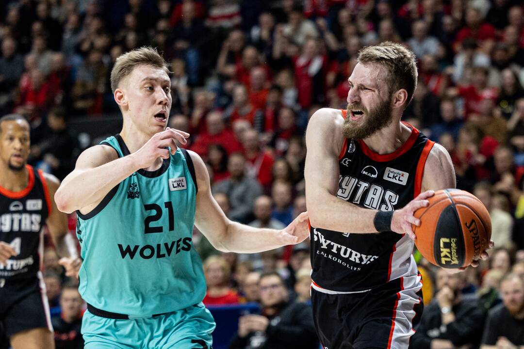 LKL rungtynės: Vilniaus „Rytas“ - „Wolves“