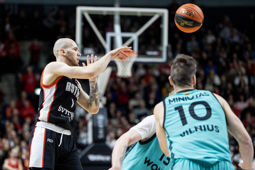 LKL rungtynės: Vilniaus „Rytas“ - „Wolves“