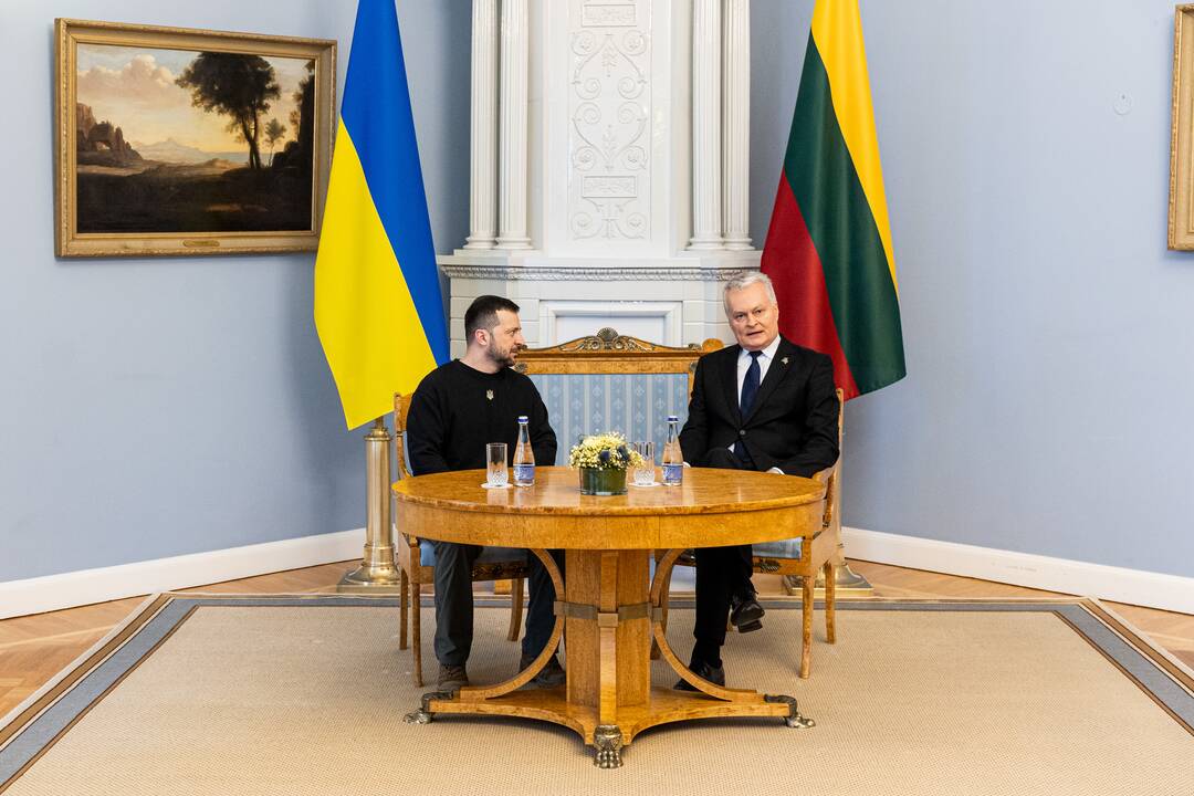 V. Zelenskio ir G. Nausėdos susitikimas