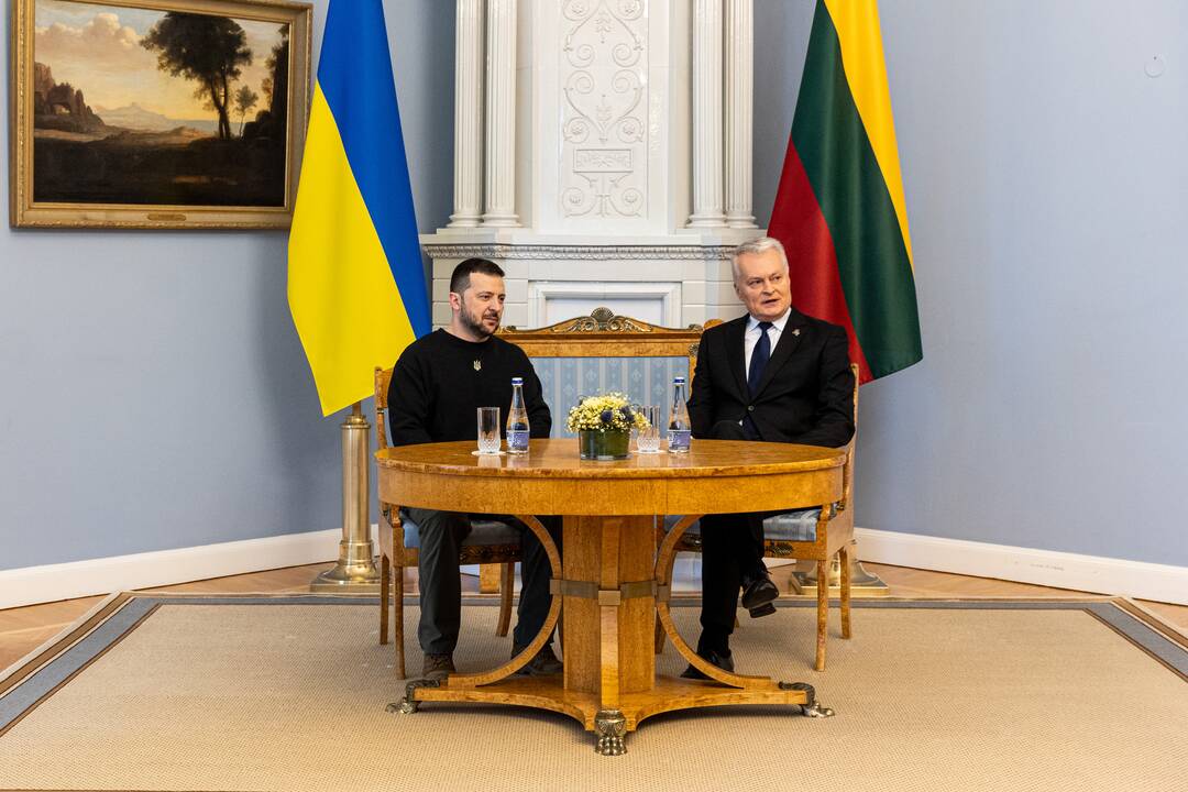 V. Zelenskio ir G. Nausėdos susitikimas