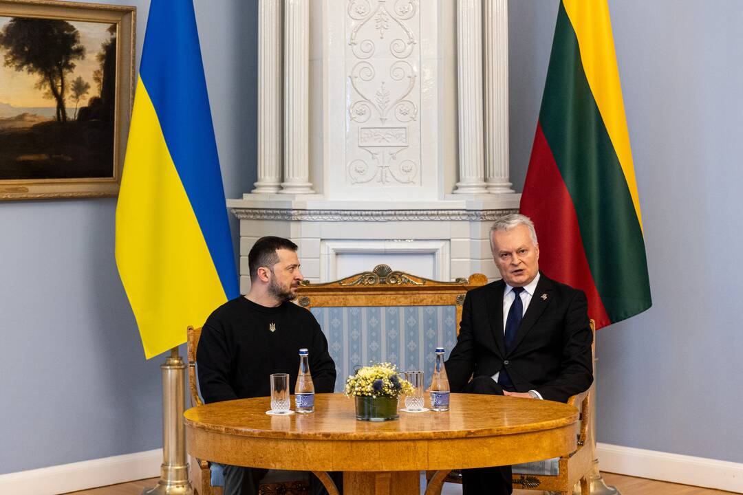 V. Zelenskio ir G. Nausėdos susitikimas