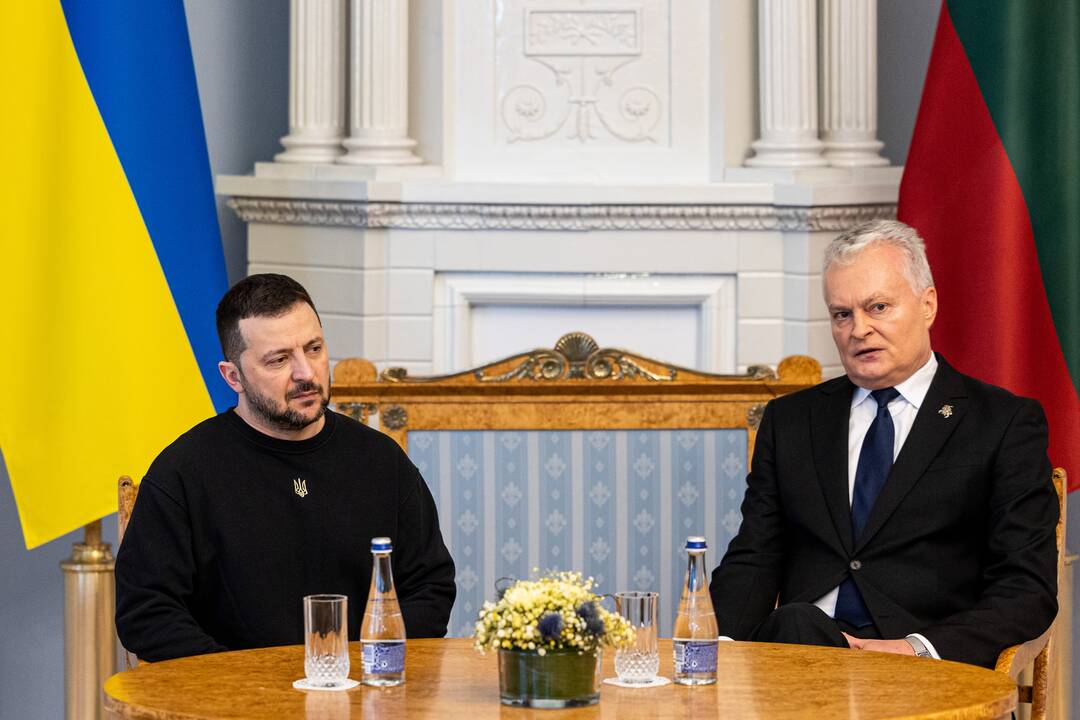 V. Zelenskio ir G. Nausėdos susitikimas