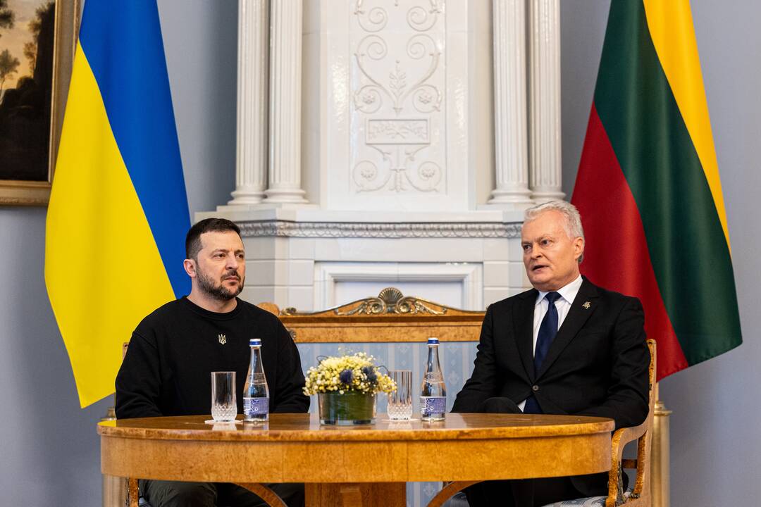 V. Zelenskio ir G. Nausėdos susitikimas