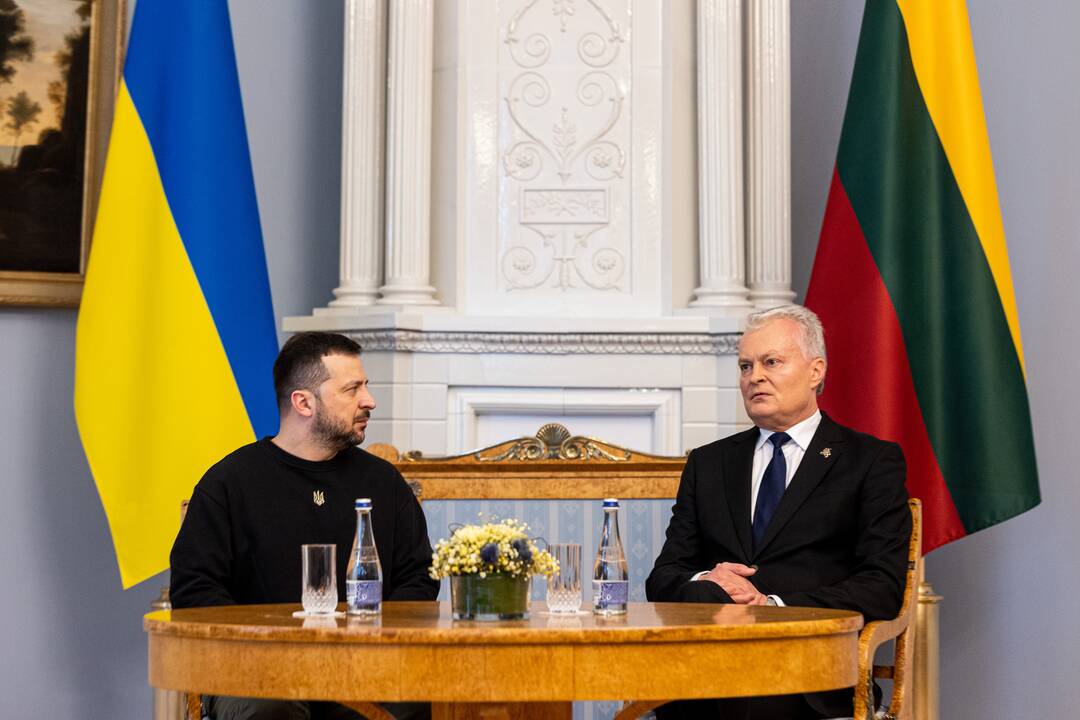 V. Zelenskio ir G. Nausėdos susitikimas
