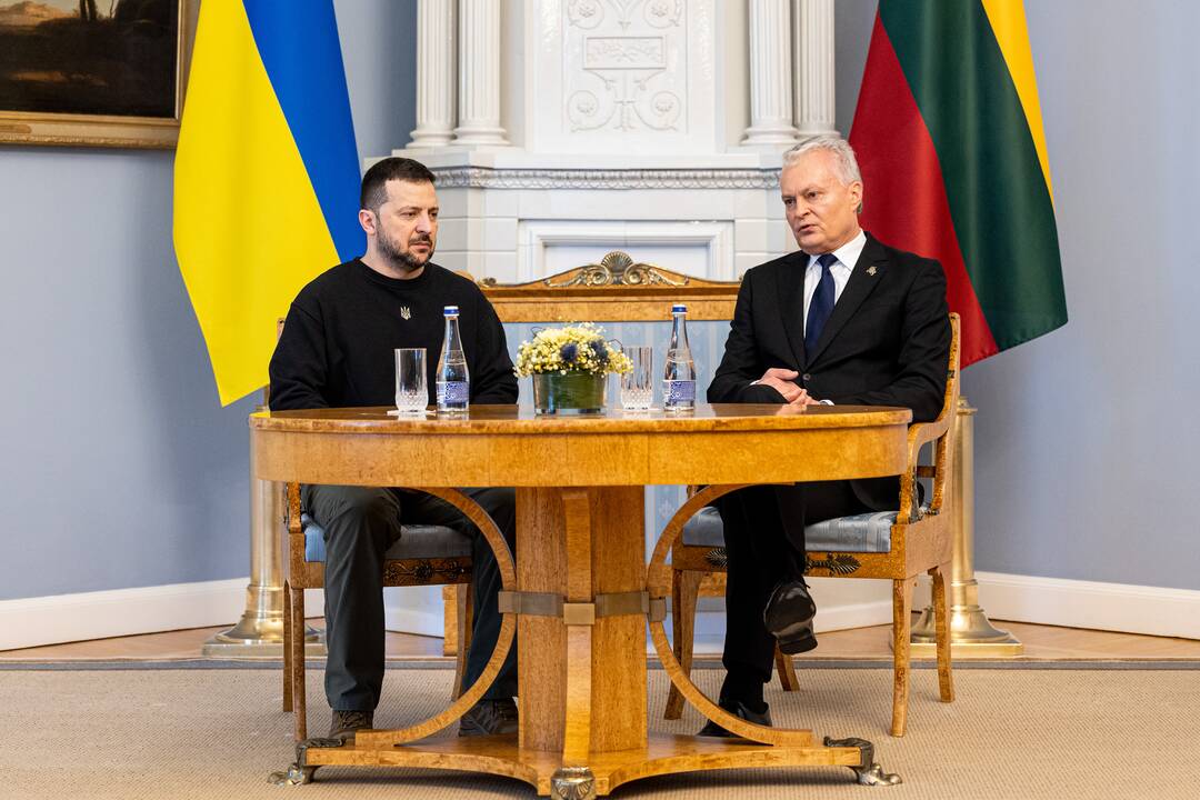 V. Zelenskio ir G. Nausėdos susitikimas