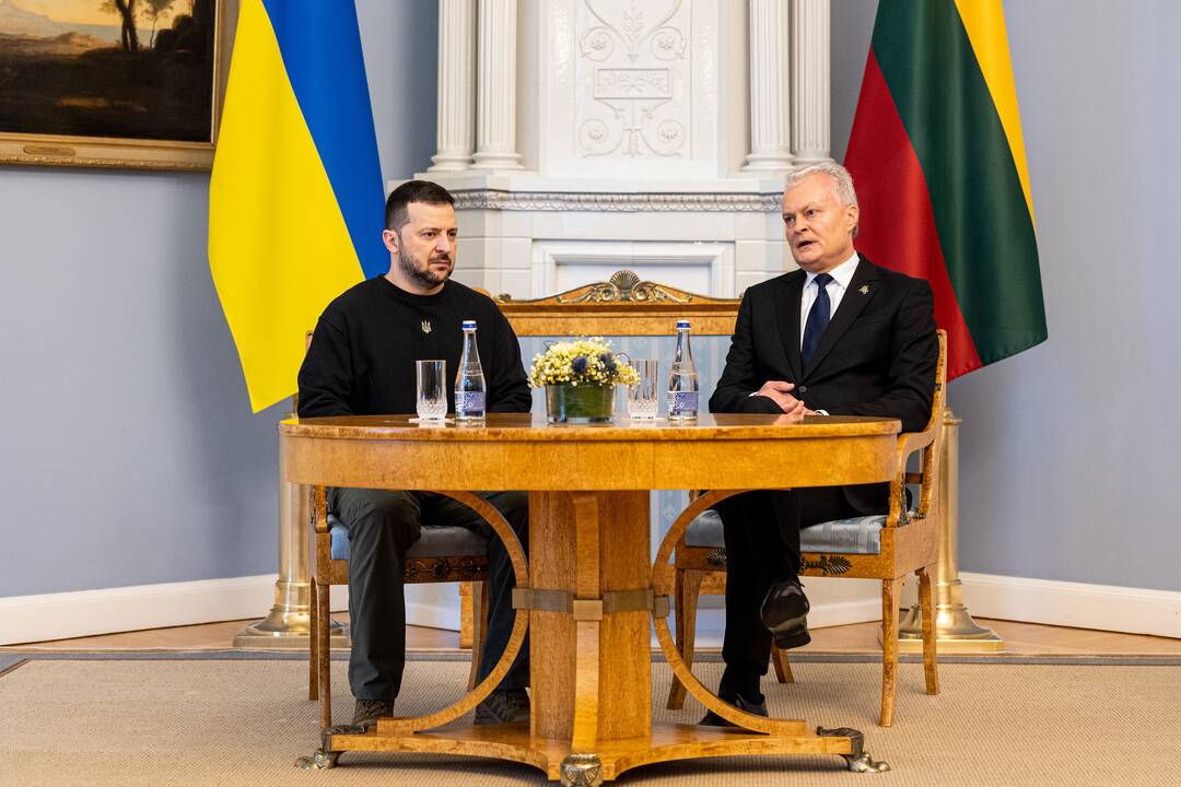V. Zelenskio ir G. Nausėdos susitikimas