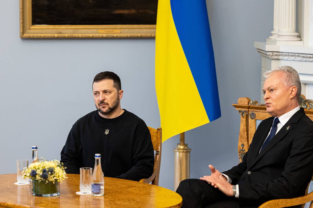 V. Zelenskio ir G. Nausėdos susitikimas