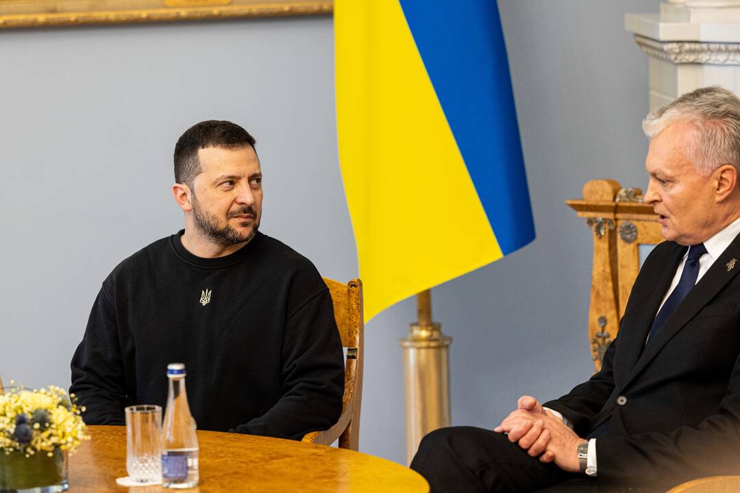 V. Zelenskio ir G. Nausėdos susitikimas