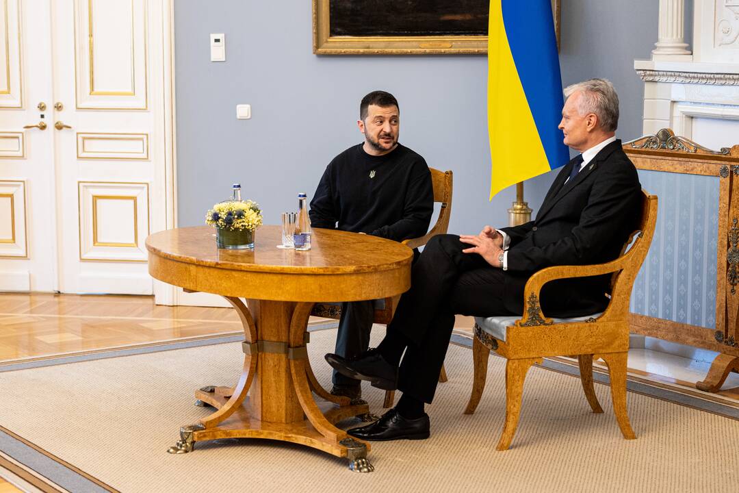 V. Zelenskio ir G. Nausėdos susitikimas