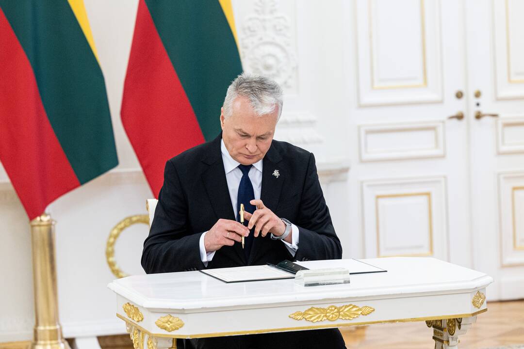 V. Zelenskio ir G. Nausėdos susitikimas