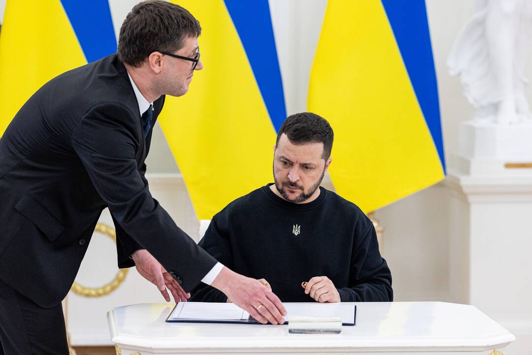 V. Zelenskio ir G. Nausėdos susitikimas