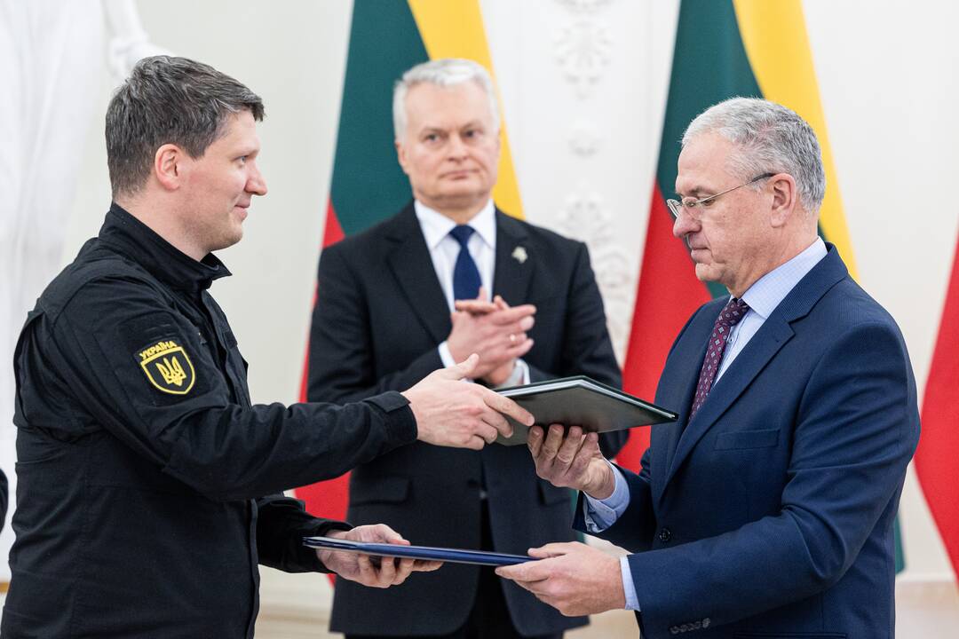 V. Zelenskio ir G. Nausėdos susitikimas