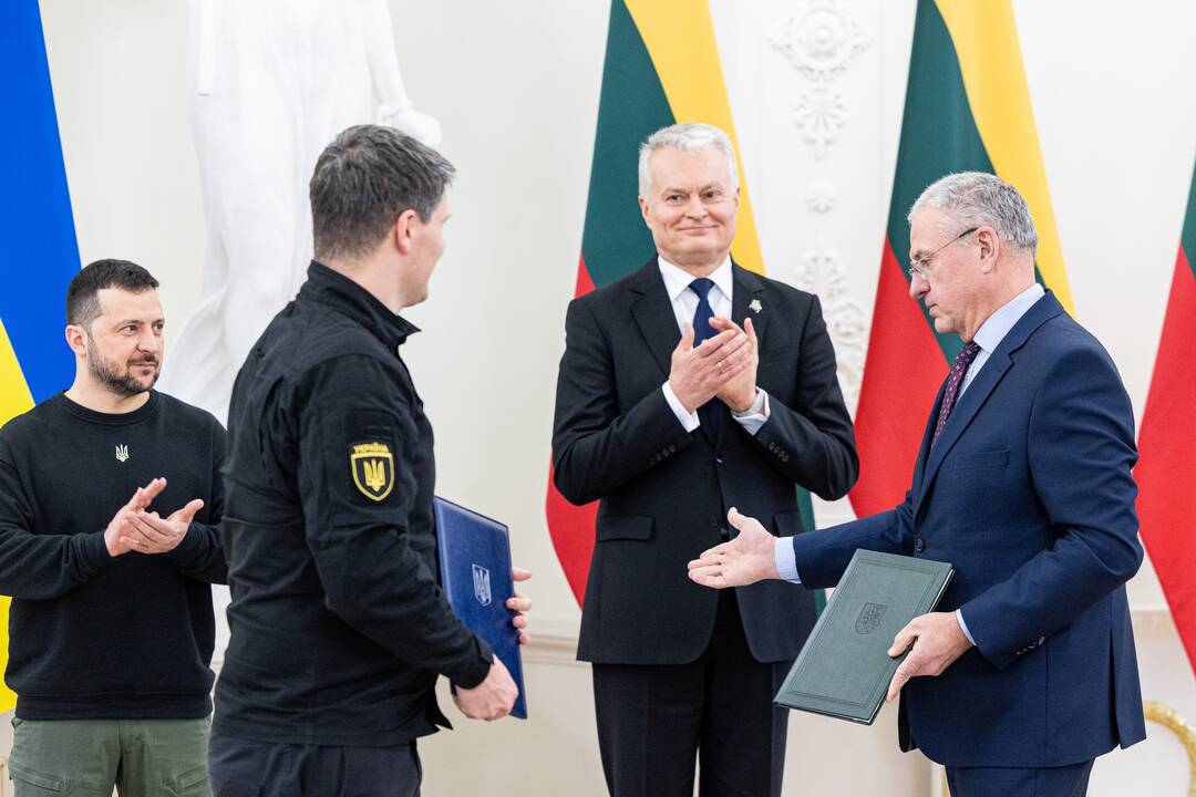 V. Zelenskio ir G. Nausėdos susitikimas