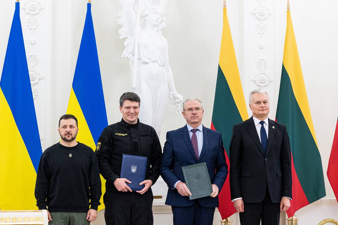 V. Zelenskio ir G. Nausėdos susitikimas