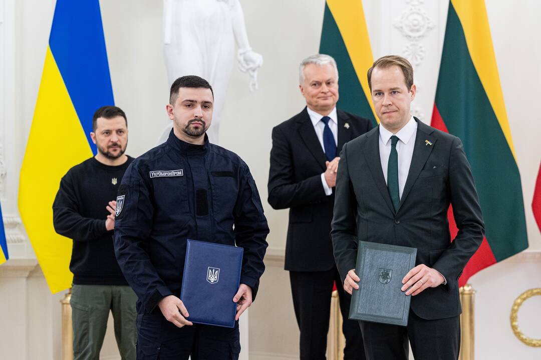 V. Zelenskio ir G. Nausėdos susitikimas