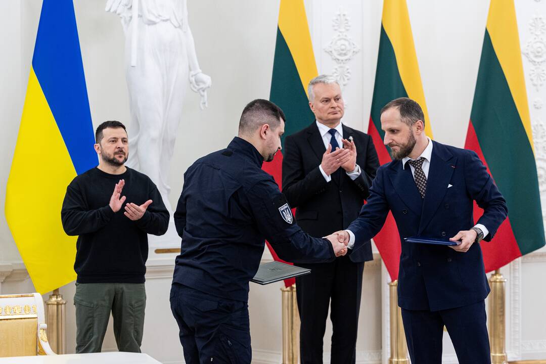 V. Zelenskio ir G. Nausėdos susitikimas
