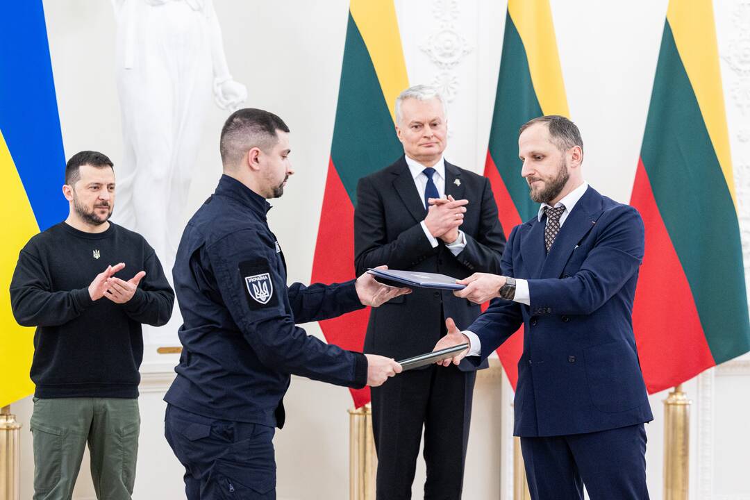 V. Zelenskio ir G. Nausėdos susitikimas